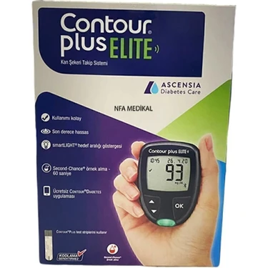 Contour Plus Elite Şeker Ölçüm