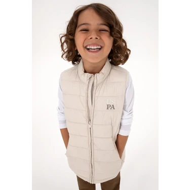U.s. Polo Assn. Erkek Çocuk Taş Yelek (Dokuma)