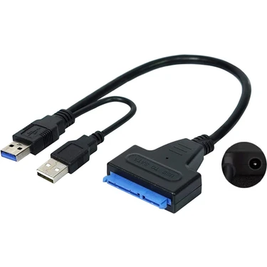Alfais 5142 USB 3.0 2.5 3.5 Inç Sata HDD SSD Harddisk Çevirici Dönüştürücü Disk