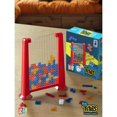 Go Toys Real Tetris Eğitici Oyuncak Kutu Oyunu Ekransız Aktivite Çocuklar İçin