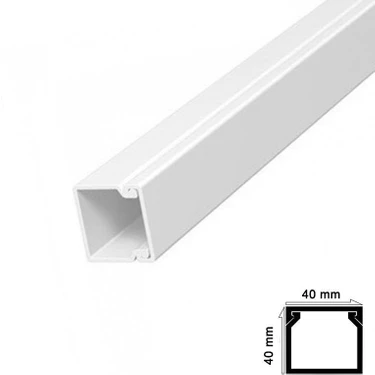 Mestore Kablo Kanalı 40X40 mm 2 Metre -