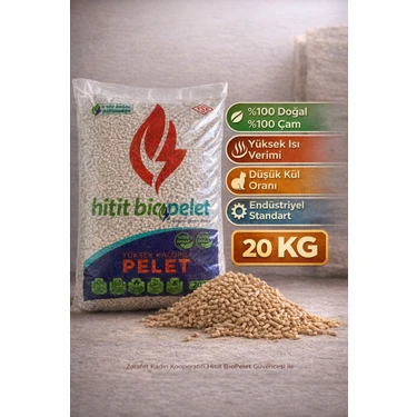 Hitit Biopelet Çam Pelet Yakıt 20