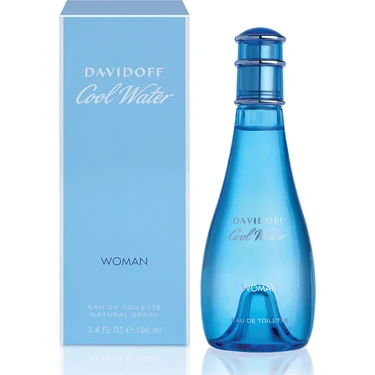 Davidoff Cool Water 100 ml Kadın Parfüm Ferah Çiçek ve Meyve Esanslarıyla Odunsu