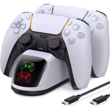 Ps5 Dualsense Şarj Istasyonu Playstation 5 Uyumlu Charging