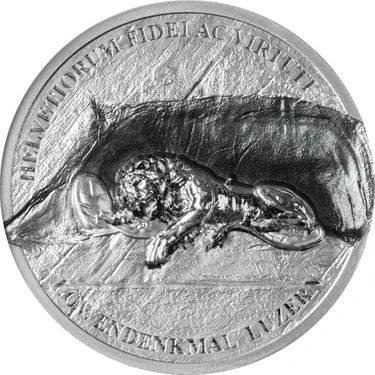 Power Coin Rimagold Rimagold Aslan Anıtı Gümüş Sikke
