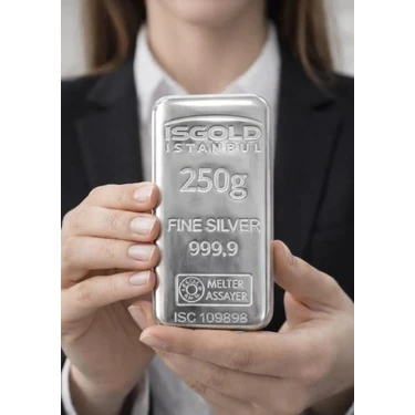 250 Gram Külçe Gümüş - 999,9 |