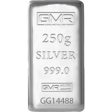 GMR E-Gümüş 250 gr Külçe