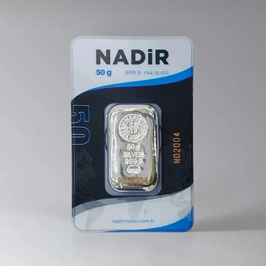 Nadir Gold Nadir 50 Gram Külçe