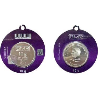 GMR 10 Gram Gümüş