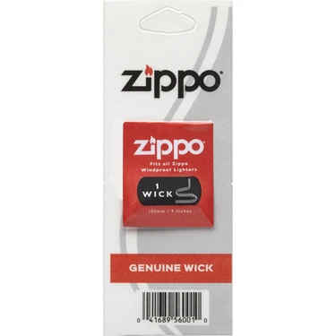 Zippo Benzinli Çakmak Fitili – Pamuk Liflerinden Üretilmiş, Dayanıklı ve Uzun Ömürlü Orijinal Yedek