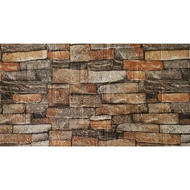 70X38 cm Kendinden Yapışkanlı 3D Boyut Duvar Kaplama Kağıdı