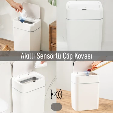 Sensörlü Çöp Kovası 18