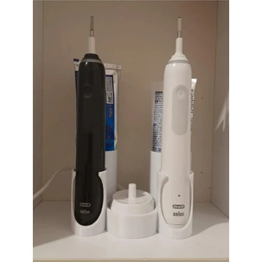 Kariyer Elektronik Diş Fırçası Için Stand (Oral-B Şarjlı Diş Fırçası