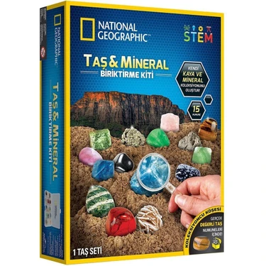 NAT03002 National Geographic Taş ve Mineral Biriktirme Kiti - RTNGRM15 +8
