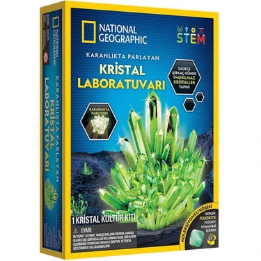 NAT08002 National Geographic Parlayan Kristal Laboratuvarı -Tnggıdcrystal +8
