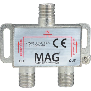 Mag 1/2 Splıtter 5-2500 Mhz Uydu