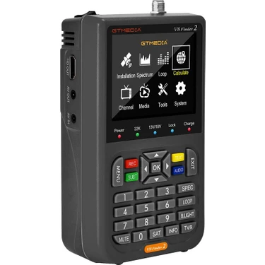 GTMedia V8 Finder2 Full HD Görüntülü Uydu Bulucu Taşınabilir Cihaz 3,5 İnç LCD