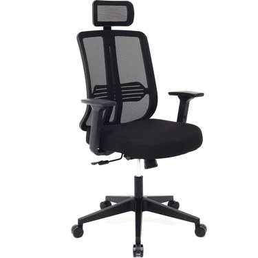 Zeon Büro Ofis Sistemleri // Comfort Black Yönetici Koltuğu Ofis Çalışma