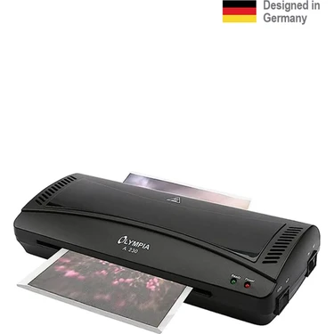 Olympia A230 A4 Pvc Laminasyon Makinesi + 40 PVC