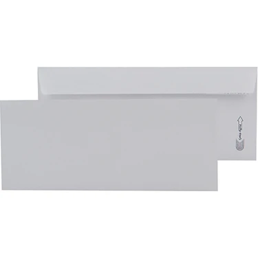 Oyal Penceresiz Diplomat Zarf Beyaz Silikonlu 105x240 mm 110 gr