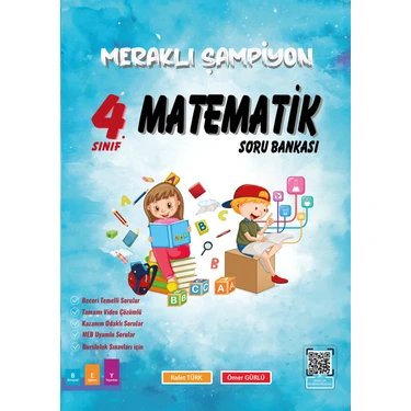 Bireysel Eğitim Yayınları Meraklı Şampiyon 4. Sınıf Matematik Soru Bankası-Türkçe Soru