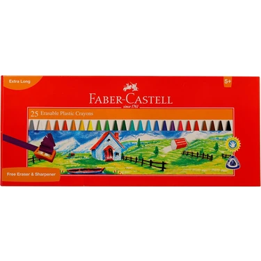 Faber-Castell Silinebilir Mum Boya 25