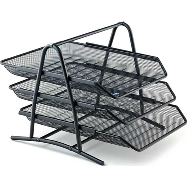 Stilo Metal Evrak Rafı 3'lü