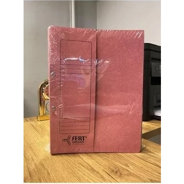 Sert Kırtasiye Koçal Yarım Kapak Dosya Pembe 50'li