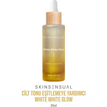 Skin Sensual White White Glow Leke Serumu (Arbutin %2 Hyaluronic Acid) Cilt Tonu Eşitlemeye