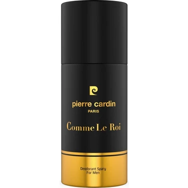 Pierre Cardin Comme Le Roi Erkek Deodorant|Odunsu, Fresh|Biber, Limon, Lavanta, Misk, Sedir Ağacı,