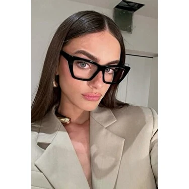 Macerati Cat Eye Kesim Unisex Güneş Gözlüğü 2025 Sezon Düz Desenli Türkiye
