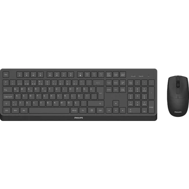 Philips SPT6368 Kablosuz Türkçe Q Klavye & Mouse Set