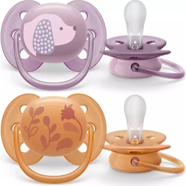 Philips Avent Ultra Soft Emzik 6-18 Ay, 2'li Kız,