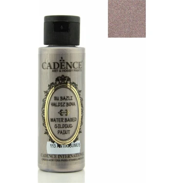 Cadence Su Bazlı Yaldız 70 ml 113 Antik