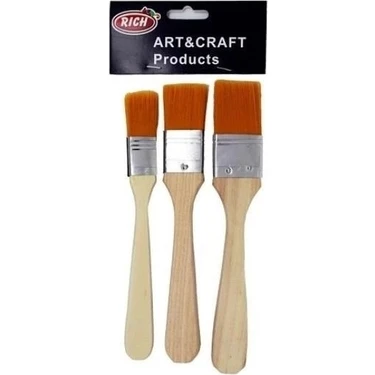 Rich Zemin Fırça Seti 3'lü Rich-Zemin-Firca-Set-3 Sarı Kıl