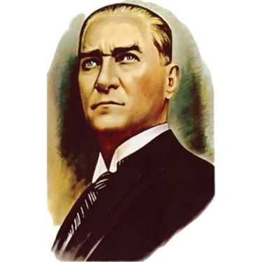 Vatan Bayrak Atatürk Posteri Raşel Kumaş No:5 200 x 300