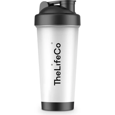 TheLifeCo 400 ml Shaker Kolay Kullanım, Düşük Isıda Yıkanabilir, BPA
