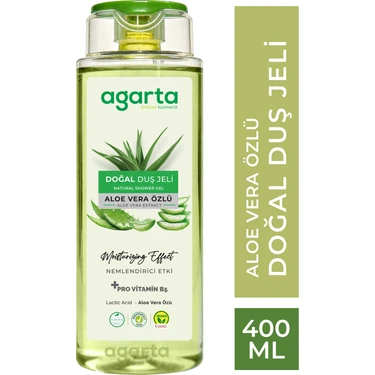 Agarta Doğal Aloe Vera Duş Jeli 400