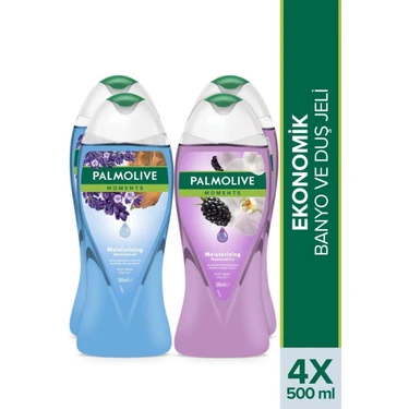 Palmolive Moments Duş Jeli 4'lü Set 500