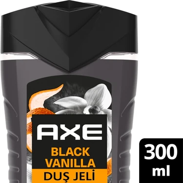 Axe Premium Collection Duş Jeli Black Vanilla 3 In 1 Vücut Saç Yüz 300