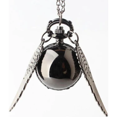 Valkyrie Harry Potter Quidditch Snitch Topu Model Kolye Köstekli