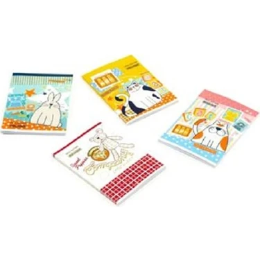 Mopak 60 Yaprak Çizgili A5 Karton Kapak Okul