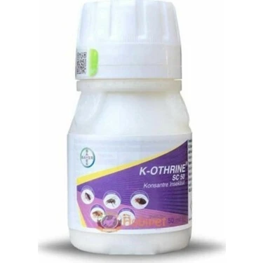 Bayer K-Othrine Haşere Kontrol İlacı 50 ml - Etkili ve Çevre Dostu Sıvı