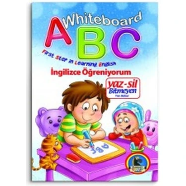 Whiteboard Abc First Step In Learning English / Yaz-Sil Bitmeyen Yazı