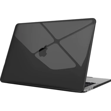 Five-E Apple MacBook Air 15 M3 Çipli 2024 Darbelere Dayanıklı Ön Arka Clear Parlak Kapak Kılıf