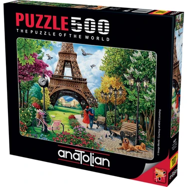 Anatolian 500 Parçalık Puzzle - Paris Baharı