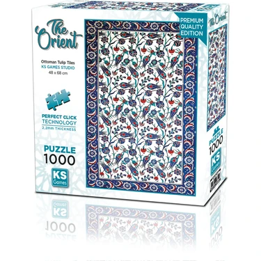 Ks Games Ottoman Tulip Tiles 1000 Parça