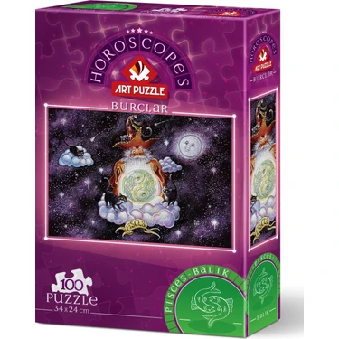 Art Puzzle Balık Burcu 100 Parça
