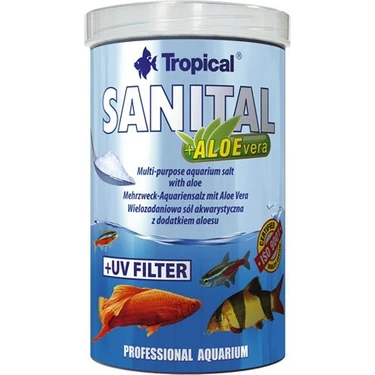 Seachem Tropical Sanital +Alovera 100GR Kovadan Bölme Akvaryum