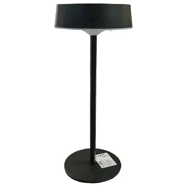 Cata CT-8450 Dubai Solar Şarjlı LED Masa Lambası Siyah Kasa 3 Farklı Renk Ayarı Ofis